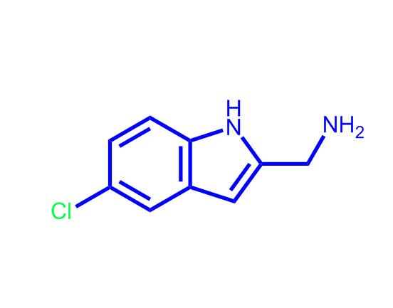 (5-氯-1H-吲哚-2-基)甲胺,(5-Chloro-1H-indol-2-yl)methanamine