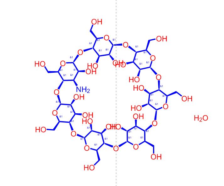 3A-氨基-3A-脱氧-(2AS,3AS)-β-环糊精水合物,3A-Amino-3A-deoxy-(2AS,3AS)-β-cyclodextrin