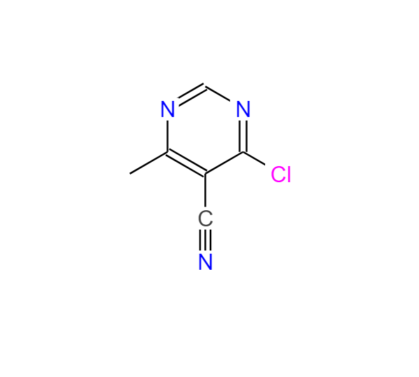 4-氯-6-甲基嘧啶-5-甲腈,4-CHLORO-5-CYANO-6-METHYLPYRIMIDINE