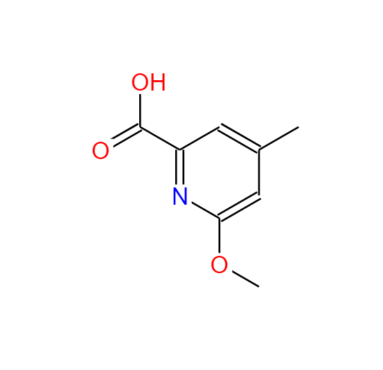 6-甲氧基-4-甲基吡啶甲酸,2-Pyridinecarboxylicacid,6-methoxy-4-methyl-(9CI)
