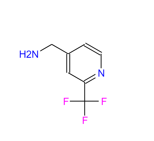 (2-(三氟甲基)吡啶-4-基)甲胺,C-(2-Trifluoromethyl-pyridin-4-yl)-methylamine