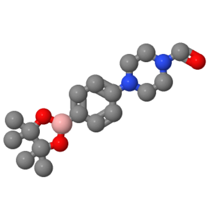 4-(4-甲酰基哌嗪)苯硼酸频那醇酯,4-(4-(4,4,5,5-Tetramethyl-1,3,2-dioxaborolan-2-yl)-phenyl)piperazine-1-carbaldehyde