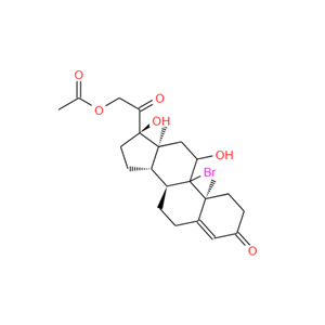 21-乙酰氧基-9Α-溴-11Β,17Α-二羟基孕甾-4-烯-3,20-二酮