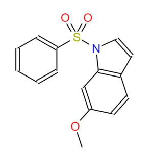 6-甲氧基-1-(苯基磺酰基)-1H-吲哚；56995-13-2