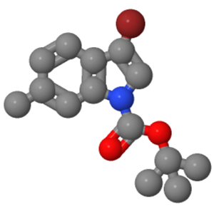 3-溴-6-甲基-1H-吲哚-1-羧酸叔丁基酯；914349-34-1