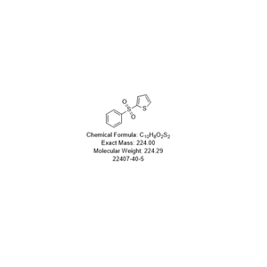 2-(苯基磺酰)噻吩,2-BENZENESULFONYLTHIOPHENE