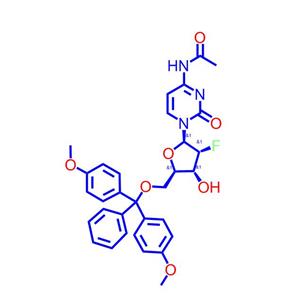 N-乙酰基-5'-O-[双(4-甲氧基苯基)苯基甲基]-2'-脱氧-2'-氟胞苷159414-98-9