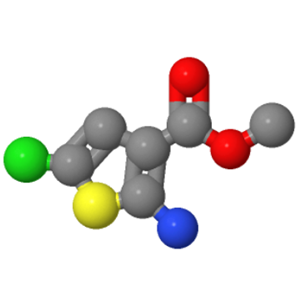 2-氨基-5-氯噻吩-3-甲酸甲酯；55503-06-5