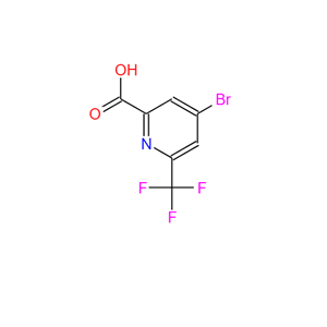 4-溴-6-三氟甲基-2-吡啶甲酸