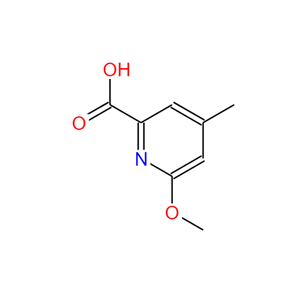 6-甲氧基-4-甲基吡啶甲酸,2-Pyridinecarboxylicacid,6-methoxy-4-methyl-(9CI)