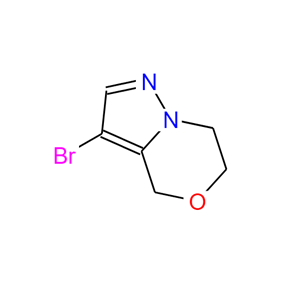 3-溴-6,7-二氢-4H-吡唑并[5,1-C][1,4]噁嗪,3-bromo-6,7-dihydro-4H-pyrazolo[5,1-c][1,4]oxazine