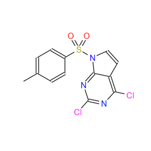 2,4-二氯-7-甲苯磺酰-7H-吡咯并[2,3-d]嘧啶