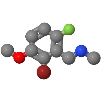 1-(2-溴-6-氟-3-甲氧基苯基)-N-甲基甲胺,1-(2-Bromo-6-fluoro-3-methoxyphenyl)-N-methylmethanamine