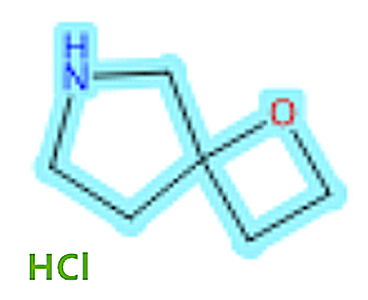 1-氧雜-6-氮雜螺[3.4]辛烷鹽酸鹽,1-Oxa-6-azaspiro[3.4]octane hydrochloride