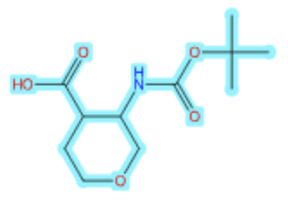 3-((叔丁氧羰基)氨基)四氢-2H-吡喃-4-羧酸,3-((tert-Butoxycarbonyl)amino)tetrahydro-2H-pyran-4-carboxylic acid