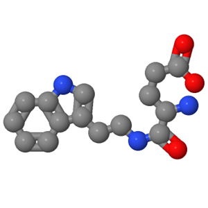 谷氨酰胺基乙基吲哚,Pentanoic acid, 4-amino-5-[[2-(1H-indol-3-yl)ethyl]amino]-5-oxo-, (4S)-