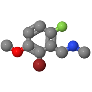 1-(2-溴-6-氟-3-甲氧基苯基)-N-甲基甲胺；1779900-27-4