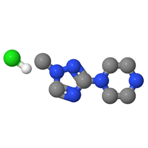 1-(1-甲基-1H-1,2,4-三唑啉-3-基)哌嗪盐酸盐；1256352-96-1