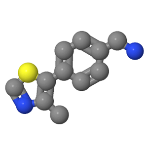 4-(4-甲基噻唑-5-基)苄胺；1448189-30-7