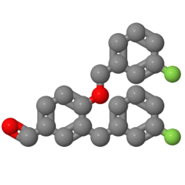 3-(3-氟苯甲基)-4-(3-氟-苄氧基)苯甲醛,3-(3-fluorobenzyl)-4-(3-fluoro-benzyloxy)benzaldehyde