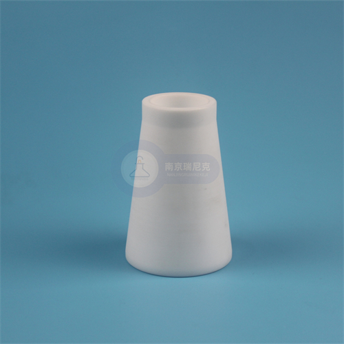 PTFE三角瓶聚四氟乙烯錐形瓶100ml,100ml PTFE triangular flask