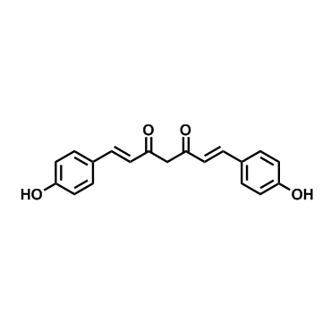 雙去甲氧基姜黃素,(1E,6E)-1,7-Bis(4-hydroxyphenyl)hepta-1,6-diene-3,5-dione