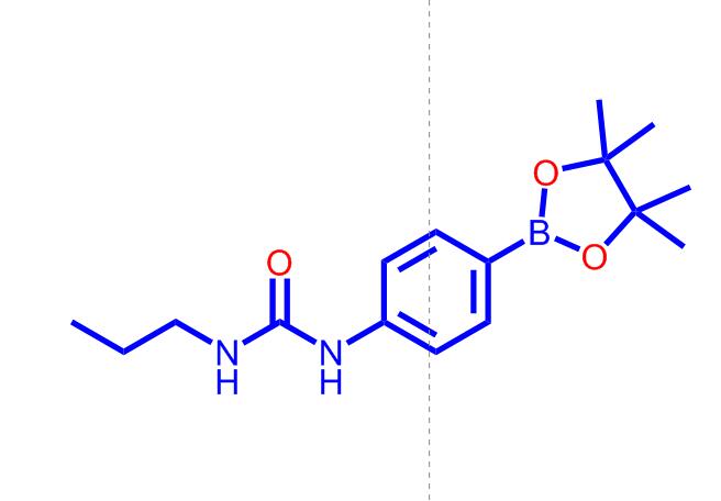 4-(3-丙基脲)苯基硼酸频哪醇酯,1-Propyl-3-(4-(4,4,5,5-tetramethyl-1,3,2-dioxaborolan-2-yl)phenyl)urea