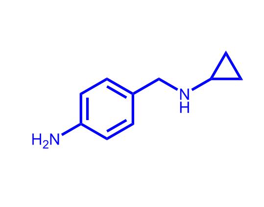 4-氨在-N-环丙基苯甲胺,4-[(cyclopropylamino)methyl]aniline