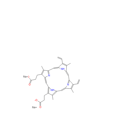 原卟啉钠,Disodium protoporphyrin IX