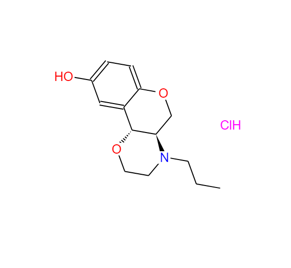 (+)-PD 128907, 盐酸盐,(+)-(4aR,10bR)-3,4,4a,10b-Tetrahydro-4-propyl-2H,5H-[1]benzopyrano[4,3-b]-1,4-oxazin-9-ol hydrochloride