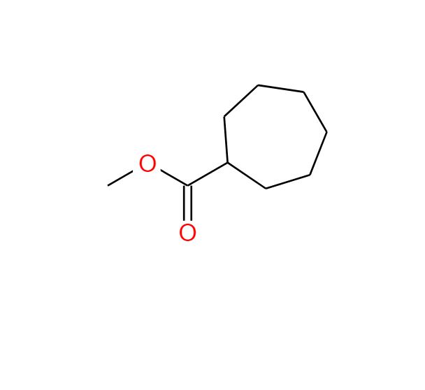 环庚酸甲酯,Cycloheptanecarboxylic acid methyl ester