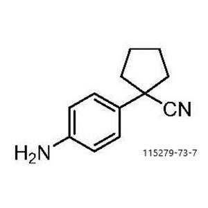 1-(4-氨基苯基)环戊基甲腈,1‐(4‐aminophenyl)cyclopentane‐1‐carbonitrile