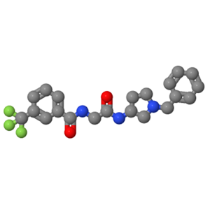 (S)-N-(2 - ((1-苄基吡咯-3-基)氨基)-2-氧乙基)-3-(三氟甲基)苯甲酰胺；226228-42-8