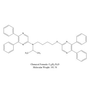 N-(4-((5,6-二苯基吡嗪-2-基)氧基)丁基)-N-异丙基-5，6-二苯基吡唑嗪-2-胺