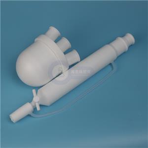 PTFE恒压分液漏斗聚四氟乙烯分液漏斗250ml,250ml PTFE separatory funnel