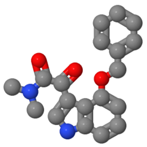 4-(苄氧基)-N,N-二甲基吲哚-3-乙醛酰胺,4-(Benzyloxy)-N,N-dimethyl-indole-3-glyoxylamide