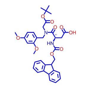 N-[(9H-芴-9-基甲氧基)羰基]-L-ALPHA-天冬氨酰基-N-[(2,4-二甲氧基苯基)甲基]甘氨酸 1-叔丁酯,Fmoc-Asp(OtBu)-(Dmb)Gly-OH