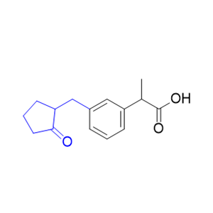 洛索洛芬杂质06,2-(3-((2-oxocyclopentyl)methyl)phenyl)propanoic acid