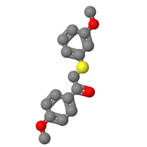 4-甲氧基-A-[(3-甲氧基苯基)硫]苯乙酮；63675-73-0