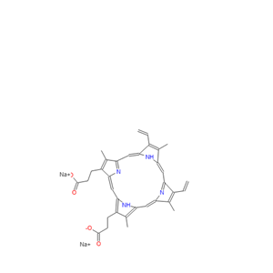 原卟啉钠,Disodium protoporphyrin IX