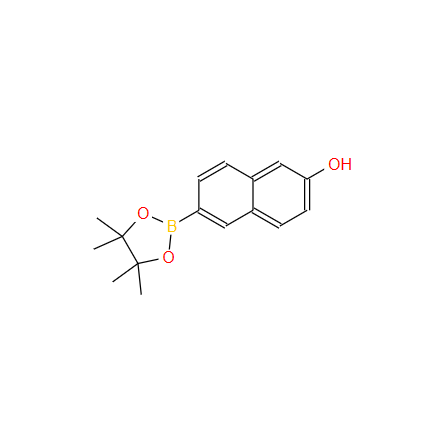 6-羟基萘-2-硼酸频哪醇酯,6-(4,4,5,5-tetramethyl-1,3,2-dioxaborolan-2-yl)naphthalen-2-ol