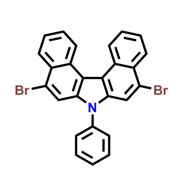 5,9-二溴-7-苯基-7H-二苯并[c，g]咔唑,5,9-dibromo-7-phenyl-7H-dibenzo[c,g]carbazole