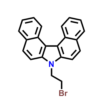 7-（2-溴乙基）-7H-二苯并[c，g]咔唑,7-(2-bromoethyl)-7H-dibenzo[c,g]carbazole