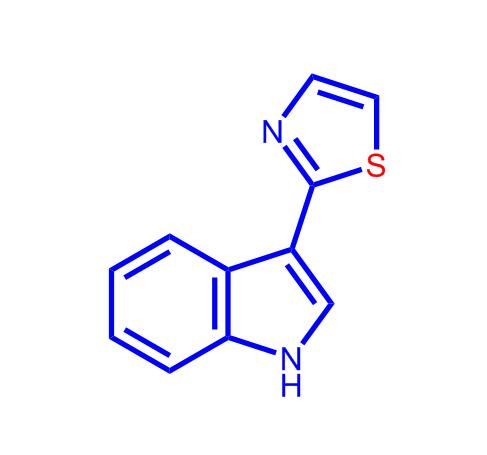 2-(1H-吲哚-3-基)噻唑,3-(1,3-Thiazol-2-yl)-1H-indole