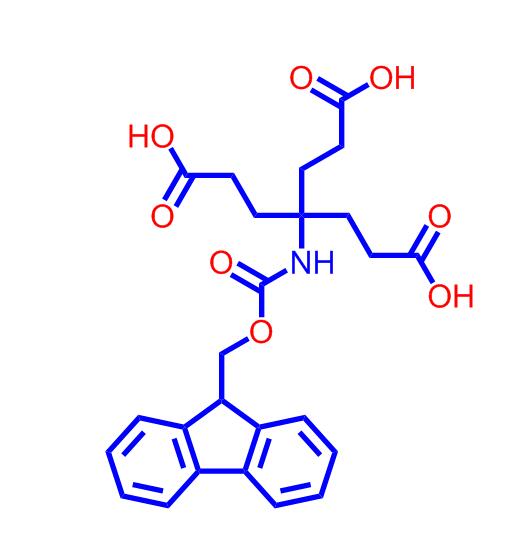 4-((((9H-芴-9-基)甲氧基)羰基)氨基)-4-(2-羧乙基)庚二酸,4-((((9H-Fluoren-9-yl)methoxy)carbonyl)amino)-4-(2-carboxyethyl)heptanedioicacid