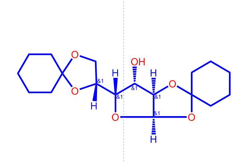 1,2:5,6-二-O-环己亚基-α-D-呋喃葡萄糖,1,2:5,6-Di-O-cyclohexylidene-a-D-glucofuranose