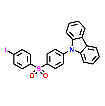 4-碘-4'-咔唑二苯基砜,4-iodo-4'-carbazolyldiphenylsulfone