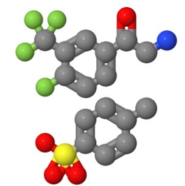 1-(3-三氟甲基-4-氟苯基)-2-氨基乙酮对甲苯磺酸盐,2-aMino-1-(4-fluoro-3-(trifluoroMethyl)phenyl)ethanone 4-Methylbenzenesulfonate