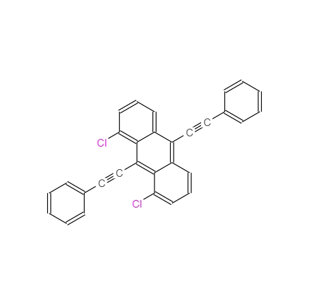 1,8-二氯-9,10-二苯乙炔基蒽,1,8-Dichloro-9,10-bis(phenylethynyl) anthracene