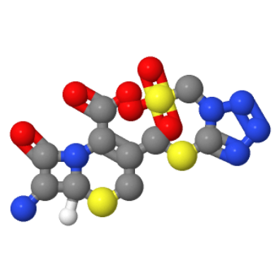 (6R-反式)-7-氨基-8-氧代-3-(((1-(磺酸甲基)-1H-四唑-5-基)硫)甲基)-5-硫杂-1-氮杂双环[4.2.0]辛-2-烯-2-羧酸,(6R-trans)-7-Amino-8-oxo-3-(((1-(sulphomethyl)-1H-tetrazol-5-yl)thio)methyl)-5-thia-1-azabicyclo[4.2.0]oct-2-ene-2-carboxylic acid